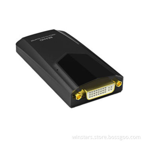 New USB 3.0 to HDMI VGA and DVI Multi-display Adapter